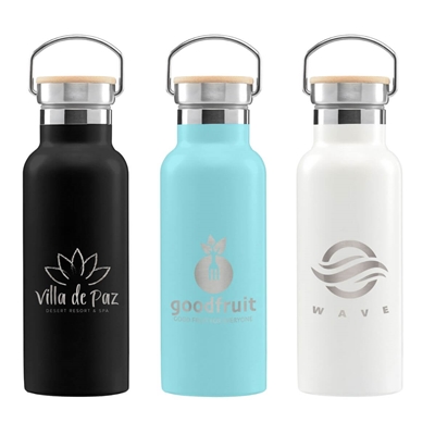 Oahu Double-Wall Stainless Canteen Bottle | Custom Laser Engraving & Insulated