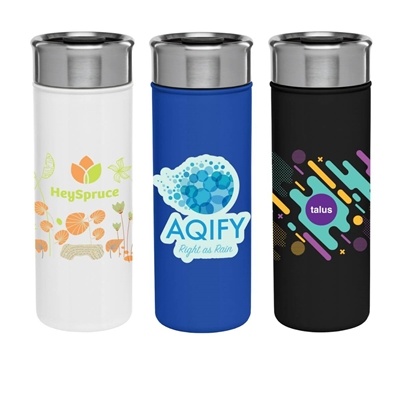 Kauai Double-Wall Stainless Tumbler | Custom Full-Color Branding