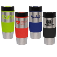 Lanai 16oz Stainless Steel Tumbler | Spill-Resistant, BPA-Free, Custom Logo