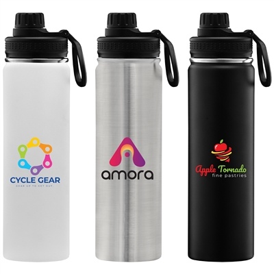 25 oz. Stainless Steel Double Wall Water Bottle - Customizable