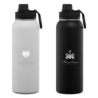 Alaska Ultra 40 oz. Stainless Steel Double Wall Water Bottle | Custom Laser Engraving