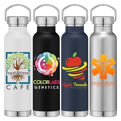 Apollo - 23 oz. Double Wall Stainless Steel Water Bottle - Customizable