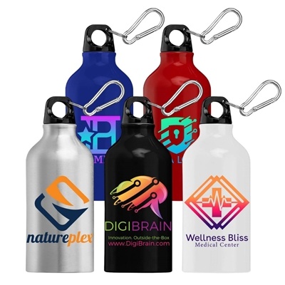 Portland 17 oz. Aluminum Water Bottle | Full Color Ink Jet Imprint