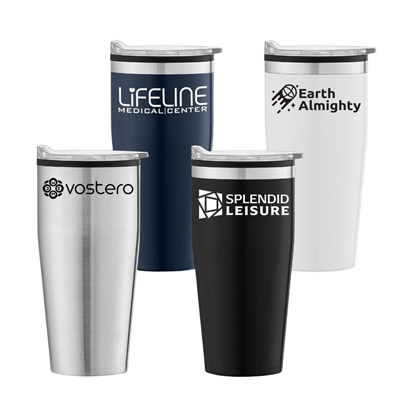 Equator 18oz Double Wall Ceramic Tumbler | Spill-Resistant and Customizable