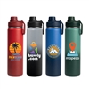 Custom Alaska Ombre Water Bottle | Stainless Steel, Full-Color Logo