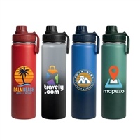 Custom Alaska Ombre Water Bottle | Stainless Steel, Full-Color Logo