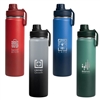 Alaska Ombre 25 oz. Stainless Steel Water Bottle | Custom Laser Engraving & Leakproof