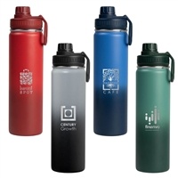 Alaska Ombre 25 oz. Stainless Steel Water Bottle | Custom Laser Engraving & Leakproof