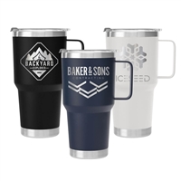 Anchorage Pro 30 oz. Recycled Stainless Tumbler | Hot & Cold Insulation, Custom Laser Engraving