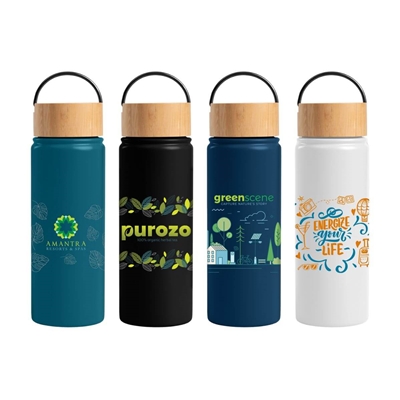 Reborn Insulated Stainless Steel Bottle | Custom Branding, Full-Color Print