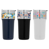 Optimus 20oz. Recycled Stainless Tumbler | Full-Color Custom Logo Imprint