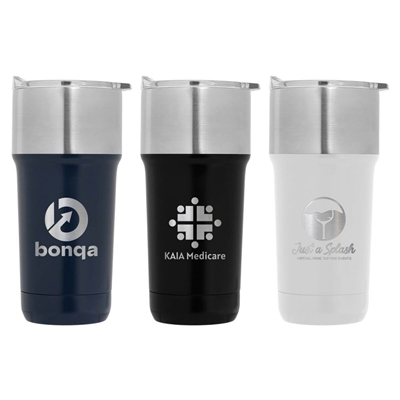 Optimus 20oz Eco Stainless Steel Tumbler | Double Wall Insulation, Laser Engraving