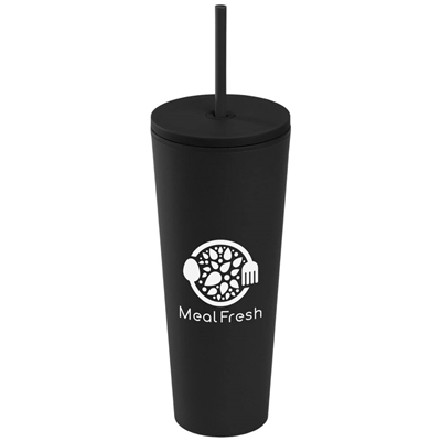 Spire 24oz Recycled Plastic Tumbler | Custom Logo, Soft Touch Design