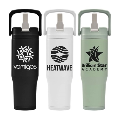 Polar Duo 32 oz. Stainless Steel Tumbler | Custom Imprint with Storage