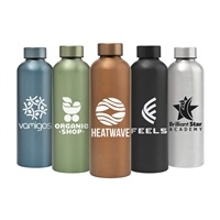 Eco Astrid Recycled Aluminum Bottle - 24 oz | Custom Branding Available