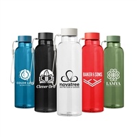 Aura RPET 24 oz. Wrist Strap Bottle | Eco-Friendly Custom Logo Bottle