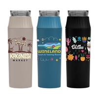 Majesty 20 oz. Leakproof Recycled Stainless Steel Bottle | Full Color Custom Imprint