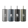 Borealis 16 oz Recycled Stainless Steel Straw Tumbler | Custom Laser Engraving