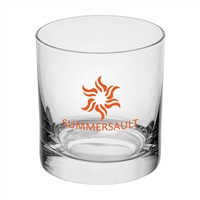 Glint Whiskey Glass - 11 oz. Custom Silk Screen | Promotional Whiskey Glass