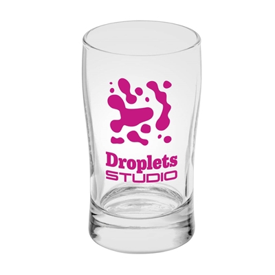 Brewster Beer Glass 5 oz. | Custom Silk Screen Printing | Promotional Glassware
