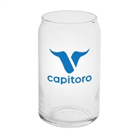 Hops Beer Glass 16 oz. - Custom Silk Screen | Promotional Drinkware