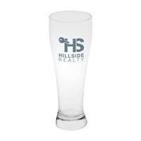 Bask Beer Glass 23 oz - Custom Silk Screen Printed | Branded Drinkware | Personalized Beer Glass