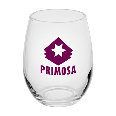 Essence Wine Glass 9 oz. | Custom Silk Screen for Brand Promotion