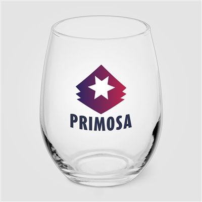 Essence Wine Glass 9 oz. | Personalized Full Color Printed Wine Glass