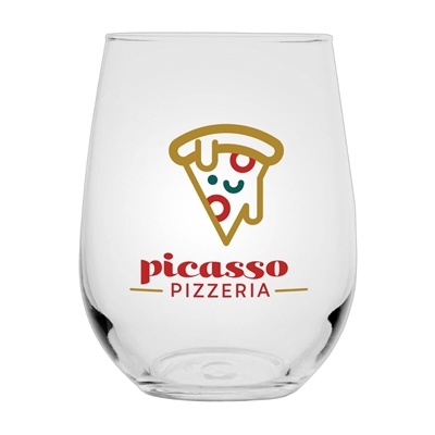 Essence Wine Glass 17 oz. | Custom Printed Glass for Corporate & Personal Use