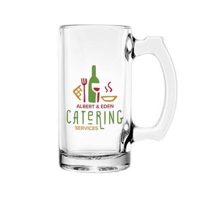 Pintor Beer Glass 12 oz. | Custom Full Color Printed Beer Mug