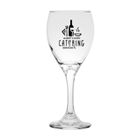 Globet Wine Glass 8.5 oz. - Personalized Silk Screen | Branded Wine Glass | Custom Drinkware