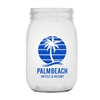 Root Jar Glass 16 oz. - Custom Printed | Silk Screen | Promotional Glassware