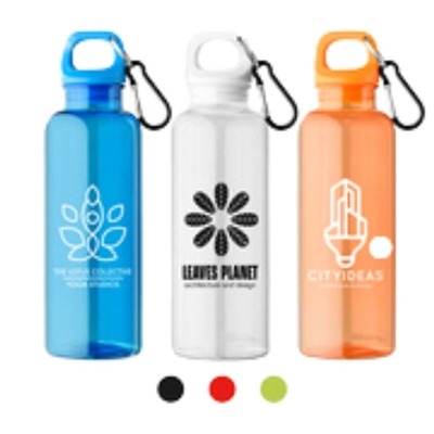Doli RPET Carabiner Clip | 17 oz Bike Bottle | Silk Screen Logo