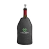 Nest Recycled Polyester Wine Bottle Cooler | 6.4" x 8.9'' | Heat Transfer Logo