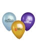 USA 11" Metallic Latex Balloon | One-Sided Custom Imprint
