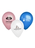 USA 11" Standard Latex Balloon | One-Sided Custom Imprint