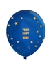 USA Stars Wraparound Crystal Latex Balloons 11" | Custom Printed & Biodegradable