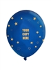 USA Stars Wraparound Balloons 11" | Star-Themed Latex Party Balloons