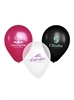 USA 9" Crystal Latex Balloon | Double-Sided Custom Imprint