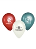 Custom USA 9" Metallic Latex Balloon | One-Sided Custom Imprint