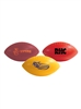 Mini Plastic Football 6" | Second Color Custom Pad Print | Multi-Color Promotional Football Giveaway
