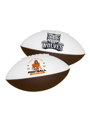 Premium Matte Signature Football 10 Inch One Color | Custom Promotional Ball