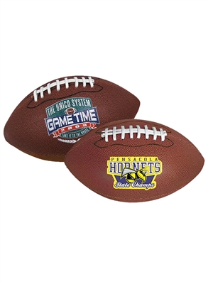 Synthetic Leather Football 14" | Full Color Custom Printed Promotional Football | Heat Transfer