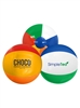 Multi-Colored Beach Ball 12" | Custom One-Color Pad Printed Promotional Ball
