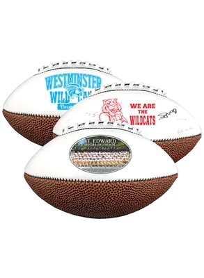 Signature Football 10 Inch  Full Color UV DTF | Custom Promotional Ball