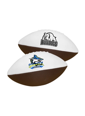 Premium Matte Signature Football 10 Inch One Color | Custom Promotional Ball