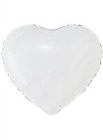 Heart Foil Balloons 17" | Custom Full-Color Imprint for Parties, Events & Promotions