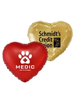 Heart Helium Saver XtraLife Foil Balloons 17" | One-Sided One-Color Imprint