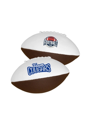 Premium Matte Signature Football  8 Inch One Color | Custom Printed Promotional Ball