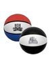 Colorful Mini Rubber Basketball 5 Inch | Custom One Color Imprint Promotional Basketball